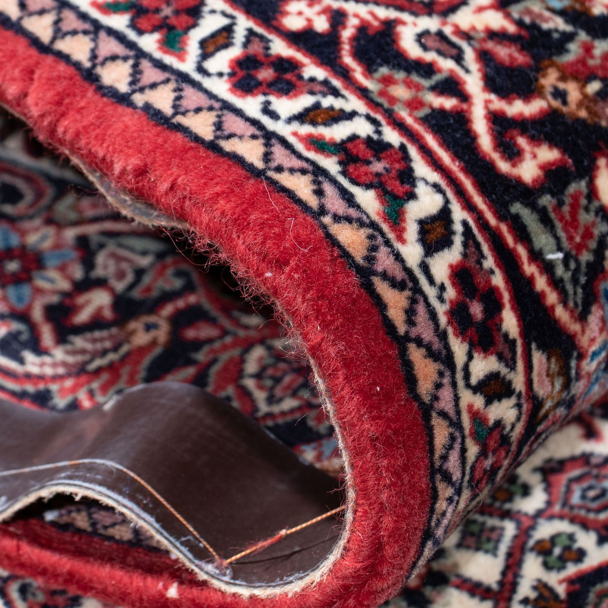 Løber Persisk tæppe - Bijar - 314 x 88 cm - rød