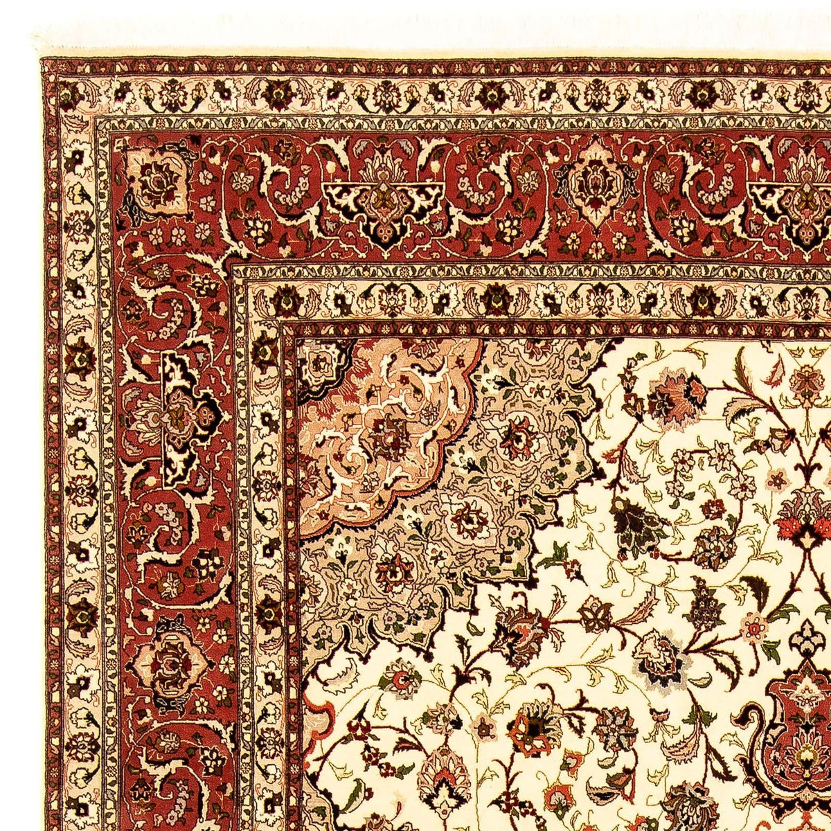 Persisk tæppe - Tabriz - Royal - 359 x 248 cm - beige