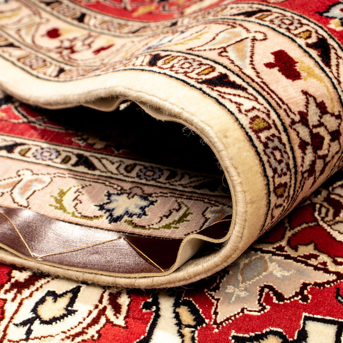 Persisk tæppe - Tabriz - Royal - 348 x 254 cm - beige