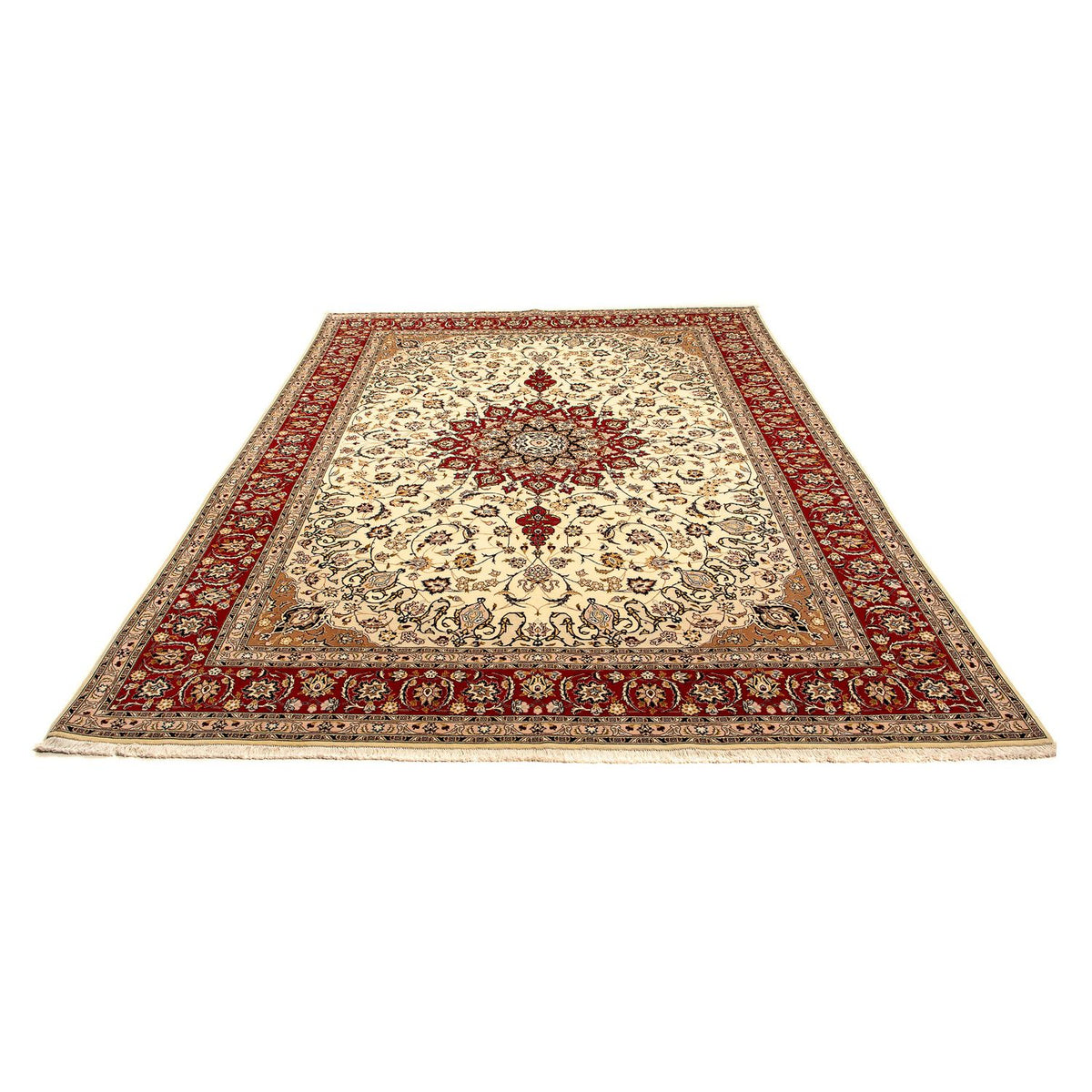 Persisk tæppe - Tabriz - Royal - 348 x 254 cm - beige