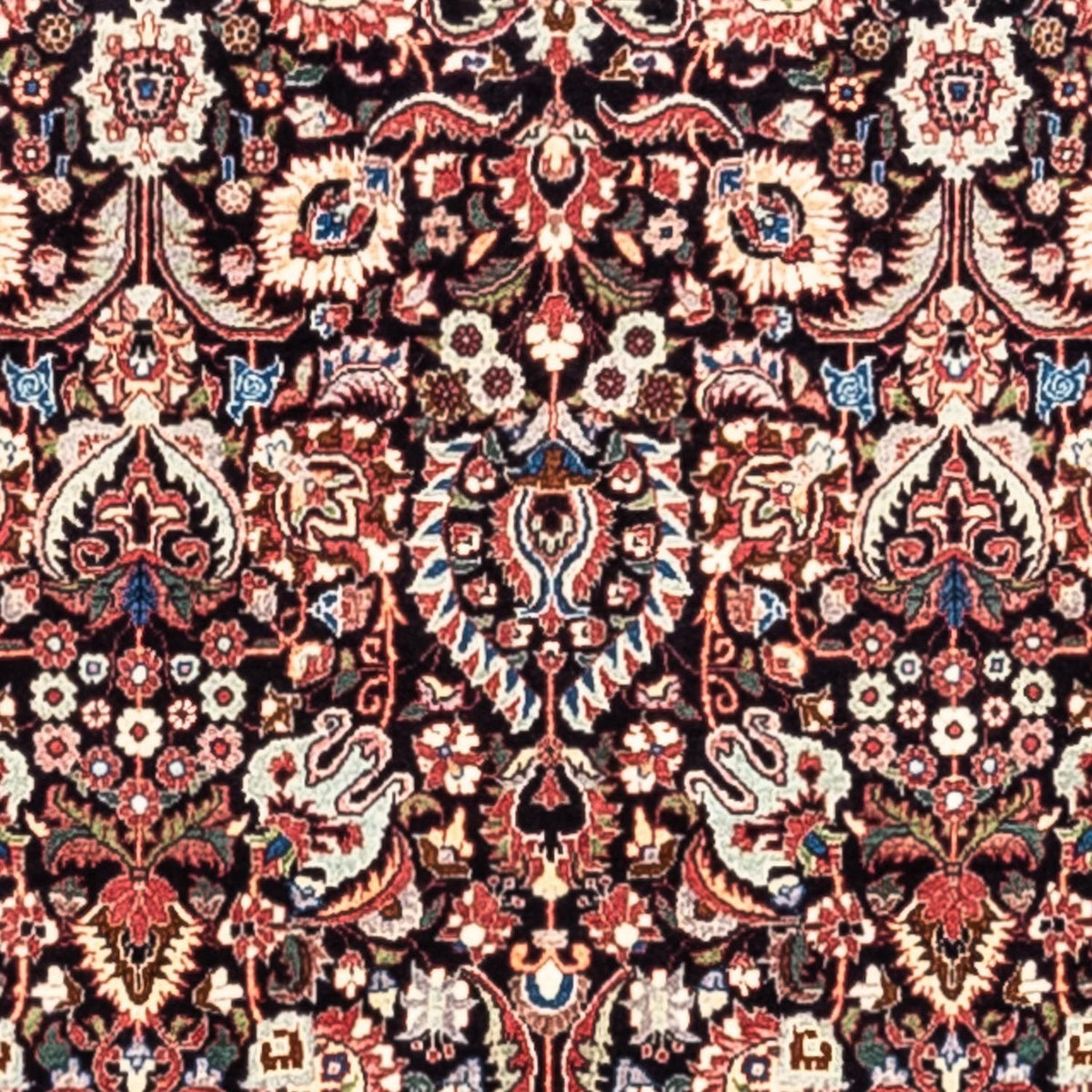 Persisk tæppe - Bijar - Royal - 348 x 258 cm - mørkeblå