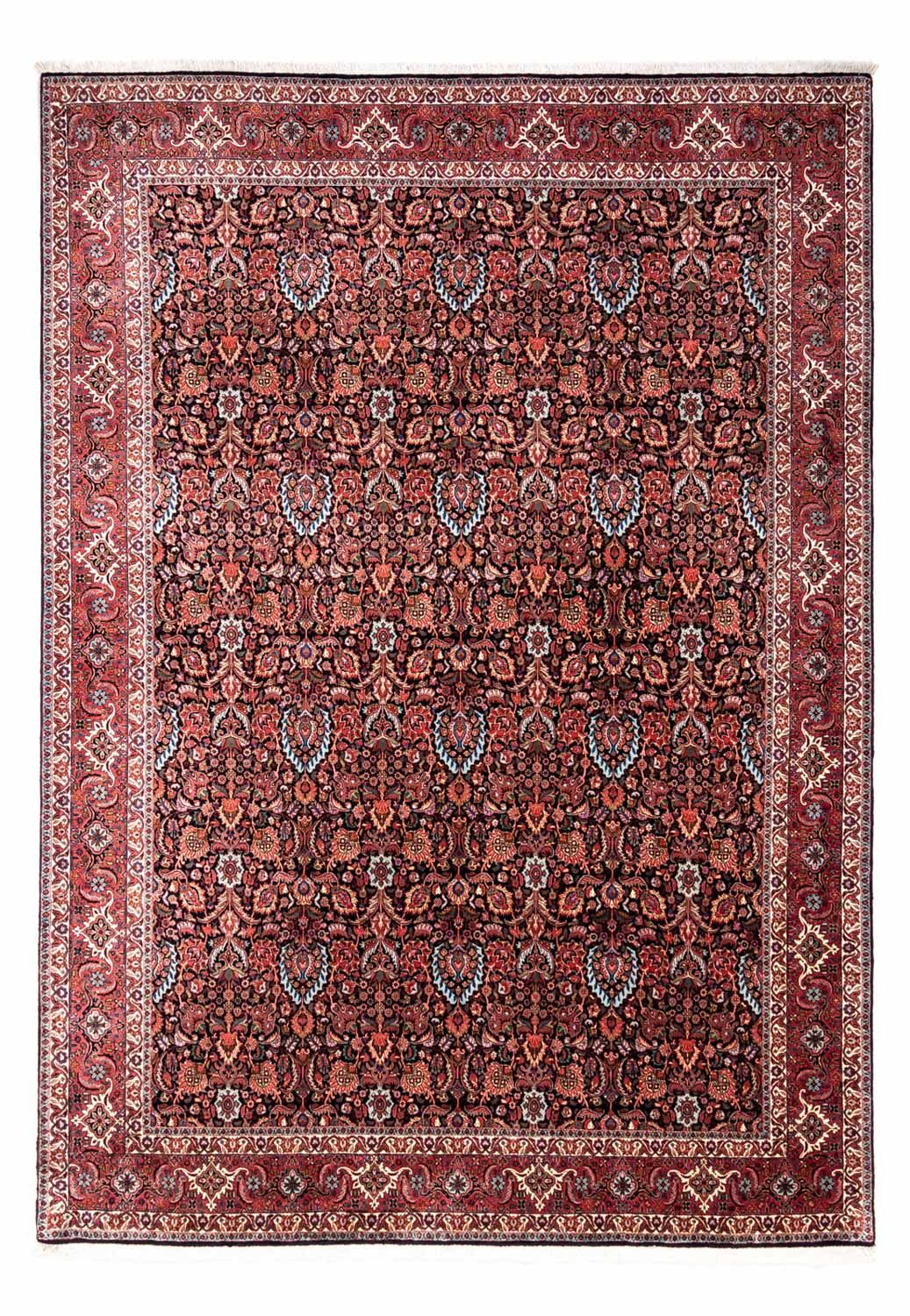 Persisk tæppe - Bijar - Royal - 342 x 256 cm - mørkeblå