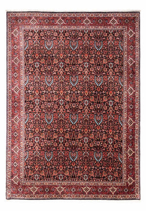 Persisk tæppe - Bijar - Royal - 342 x 256 cm - mørkeblå