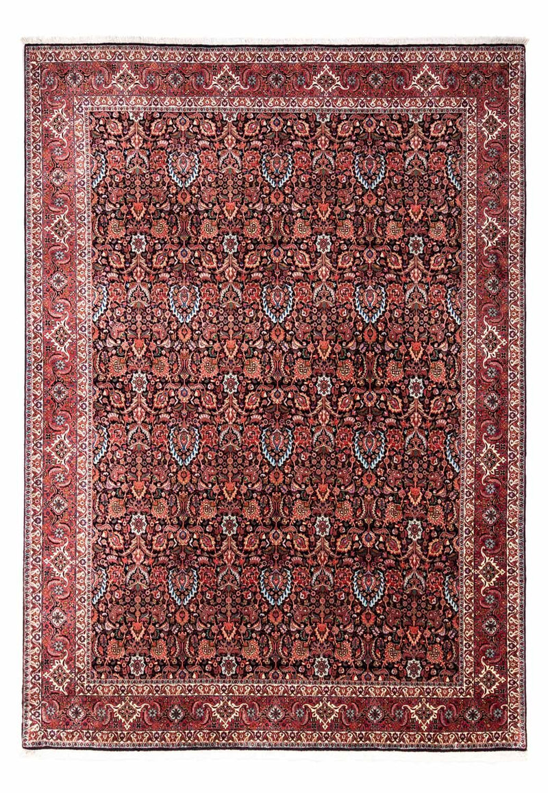 Persisk tæppe - Bijar - Royal - 342 x 256 cm - mørkeblå