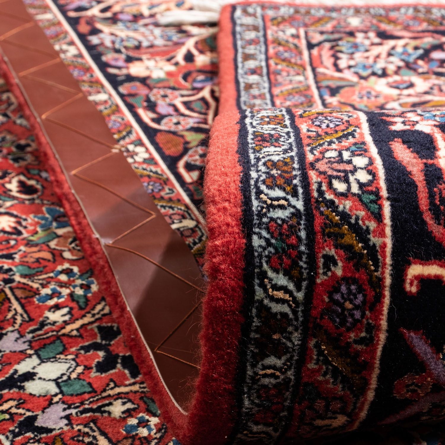 Persisk tæppe - Tabriz - Royal - 346 x 250 cm - rød