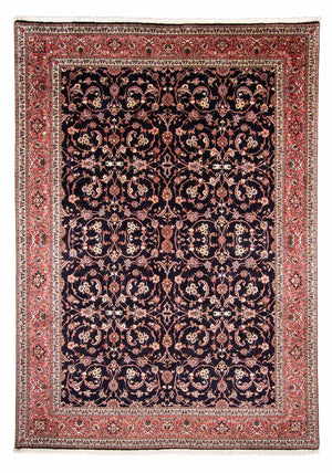Persisk tæppe - Bijar - 350 x 257 cm - mørkeblå