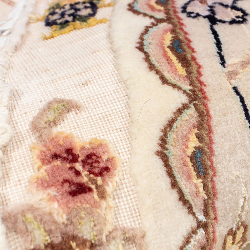 Persisk tæppe - Tabriz - Royal rundt  - 207 x 207 cm - beige