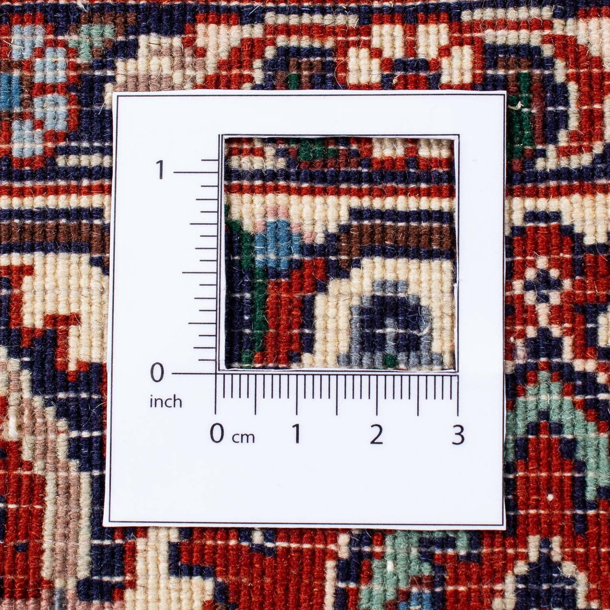 Persisk tæppe - Bijar - 247 x 163 cm - mørkeblå