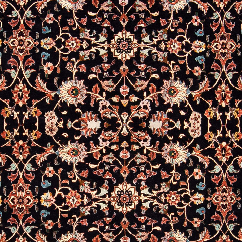 Persisk tæppe - Bijar - 225 x 166 cm - mørkeblå