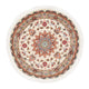 Tabriz - 50 Raj Tæppe 100x100cm - Persisk tæppe