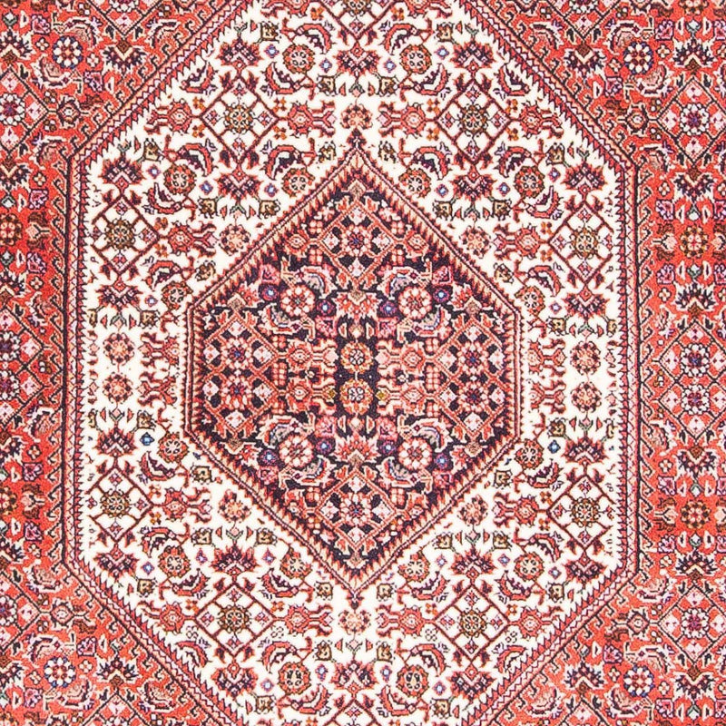 Persisk tæppe - Bijar - 175 x 110 cm - lysrød