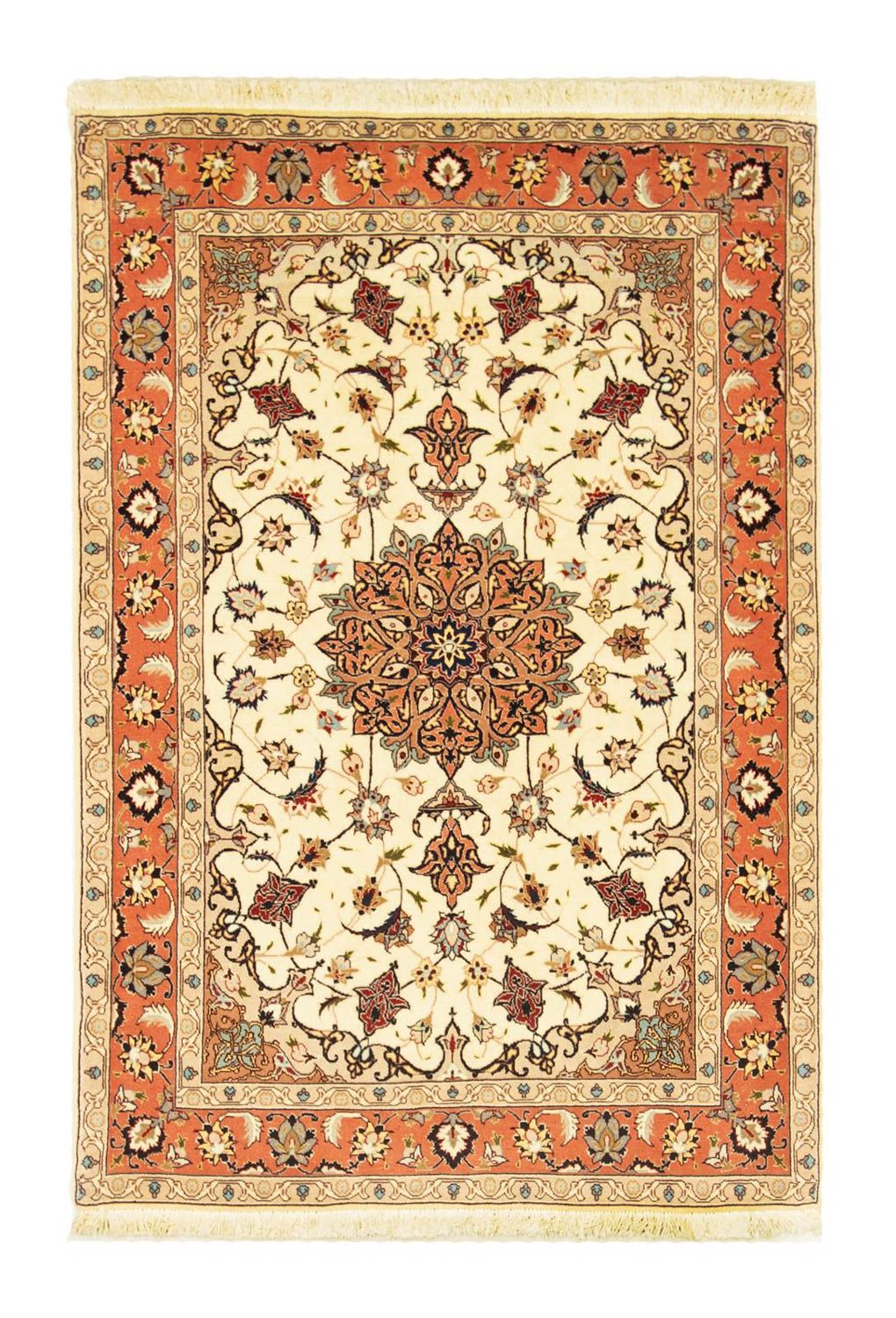 Persisk tæppe - Tabriz - Royal - 149 x 103 cm - beige