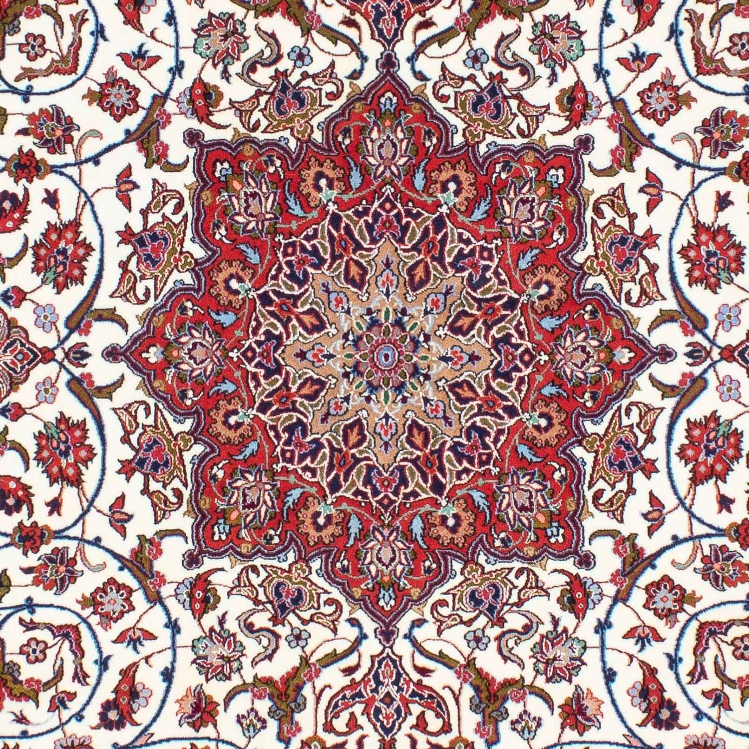 Persisk tæppe - Isfahan - Premium - 235 x 158 cm - beige