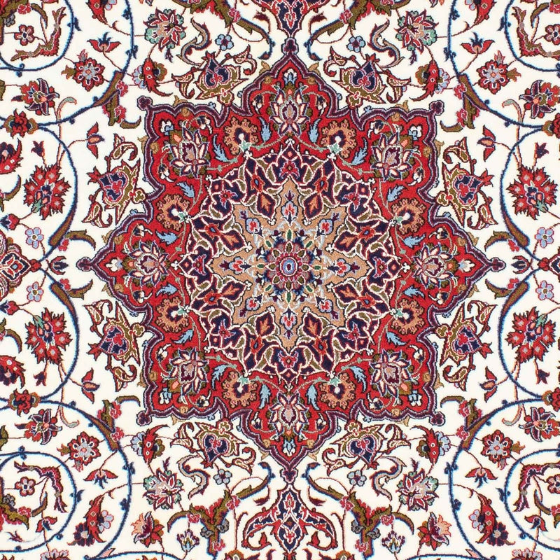 Persisk tæppe - Isfahan - Premium - 235 x 158 cm - beige