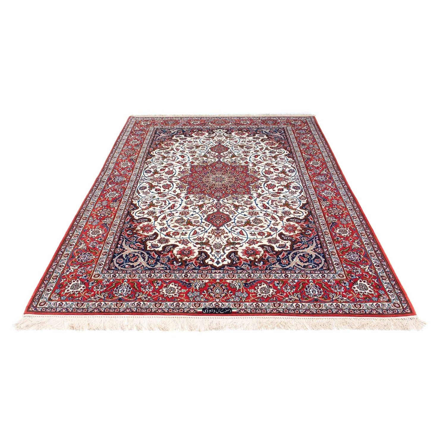 Persisk tæppe - Isfahan - Premium - 235 x 158 cm - beige