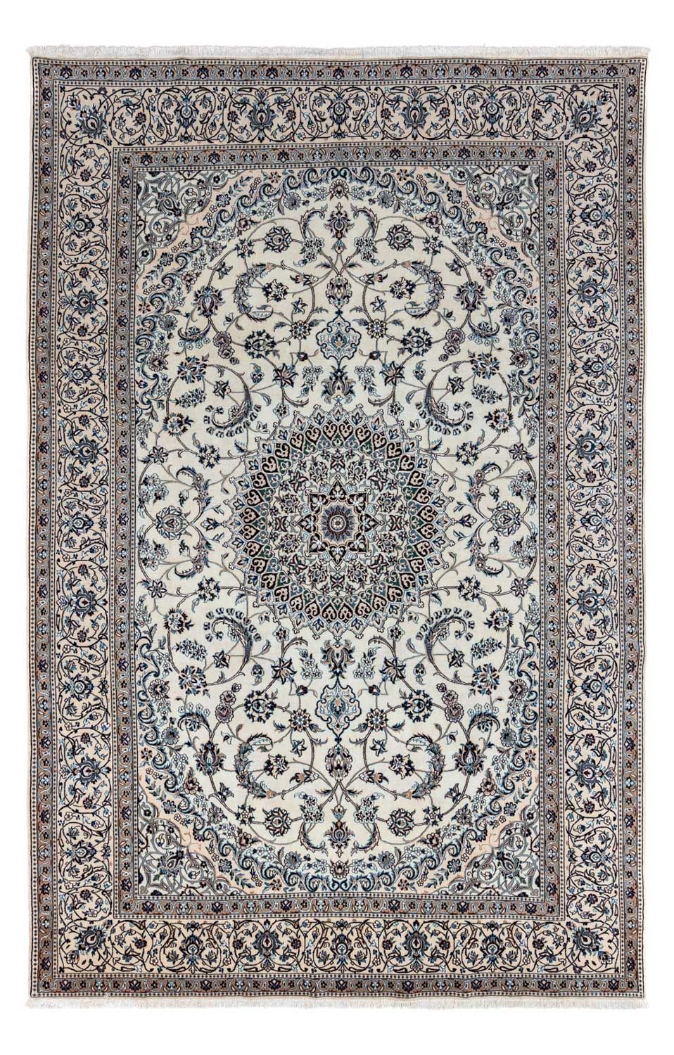 Persisk tæppe - Nain - Royal - 372 x 248 cm - beige