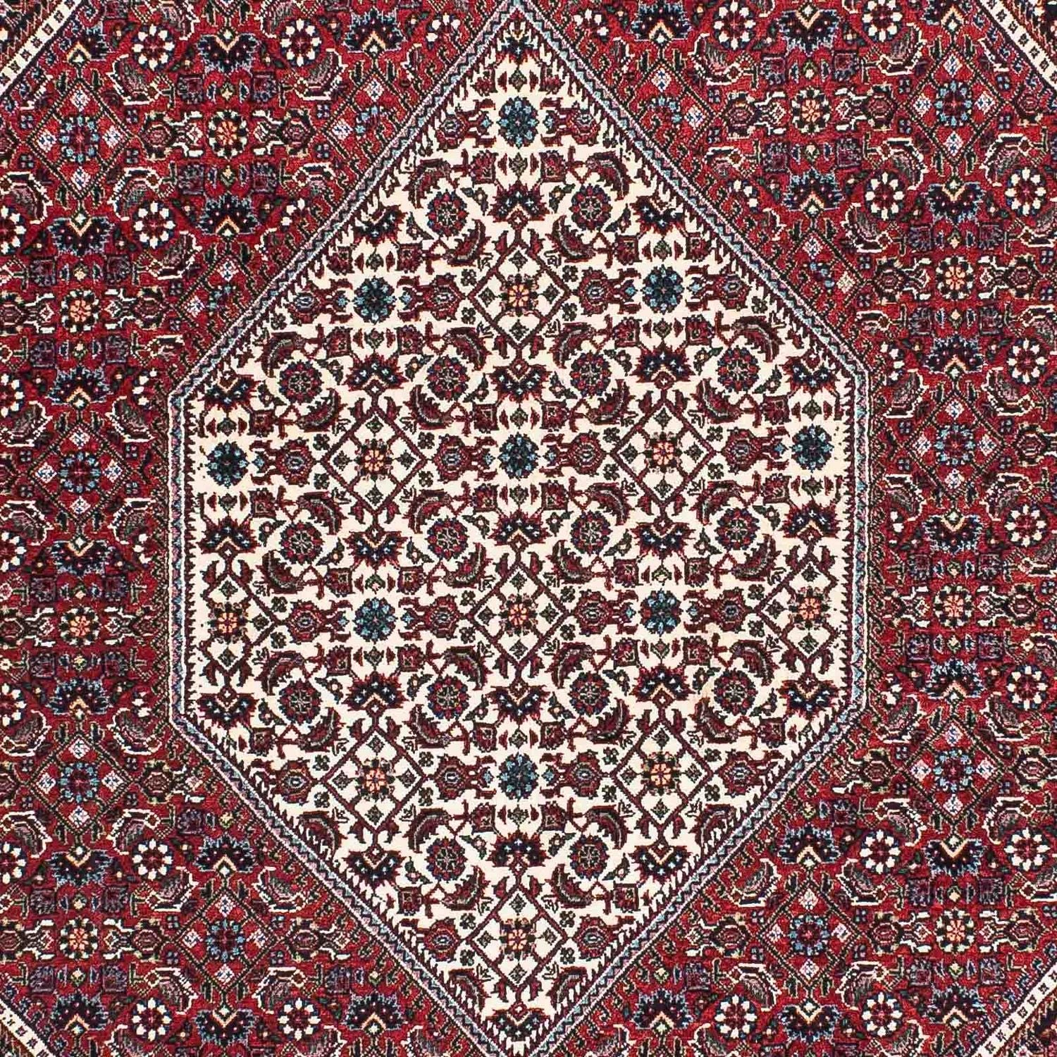 Persisk tæppe - Bijar - 201 x 132 cm - beige