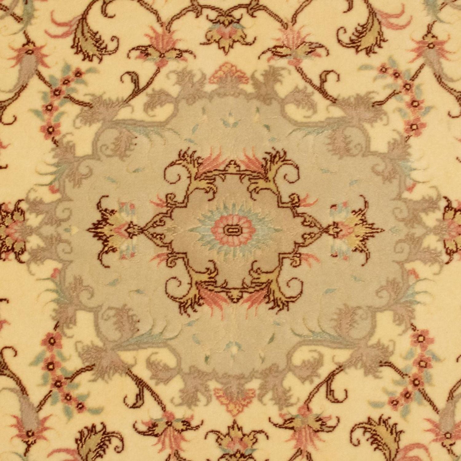 Persisk tæppe - Tabriz - Royal - 149 x 99 cm - beige