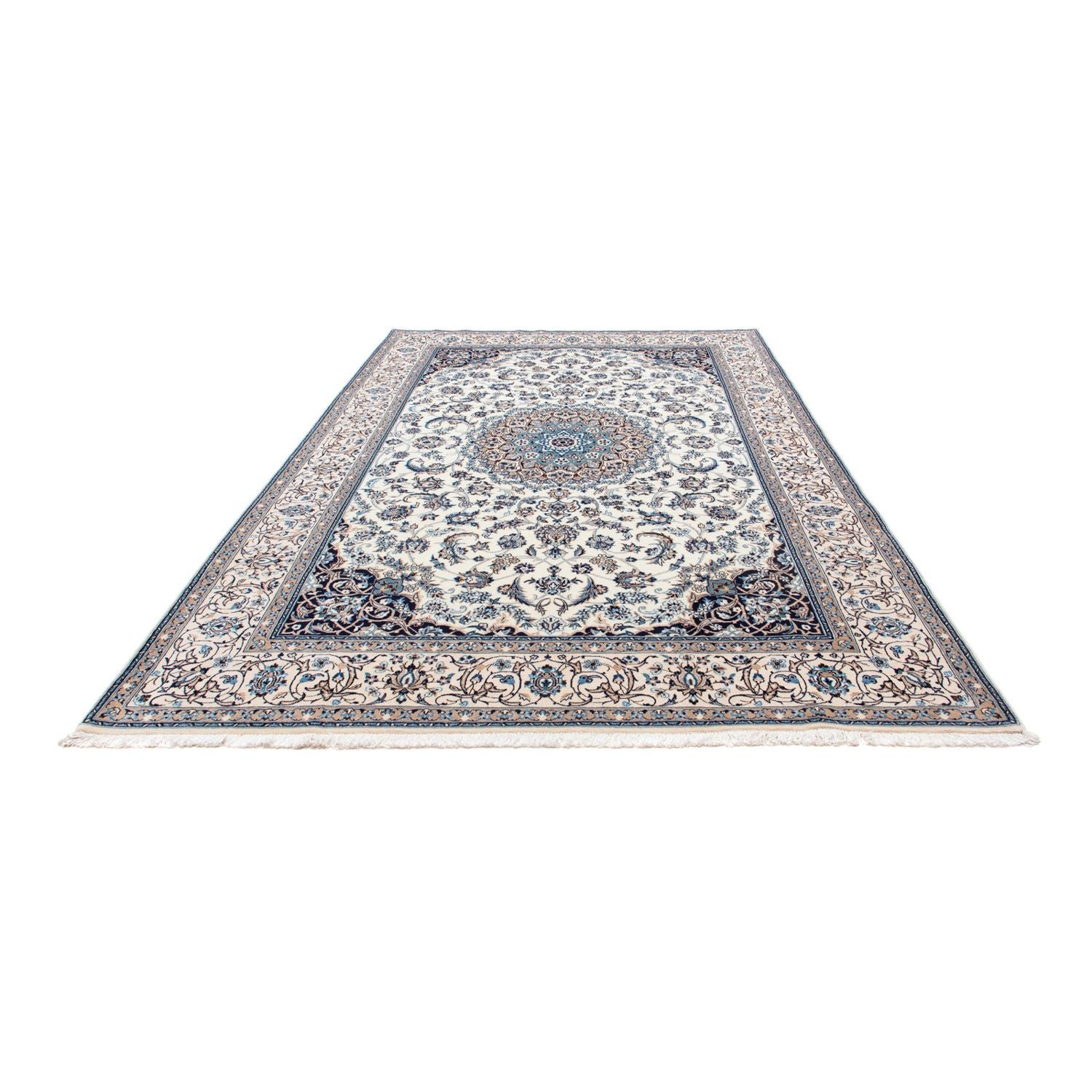 Persisk tæppe - Nain - Royal - 303 x 206 cm - beige