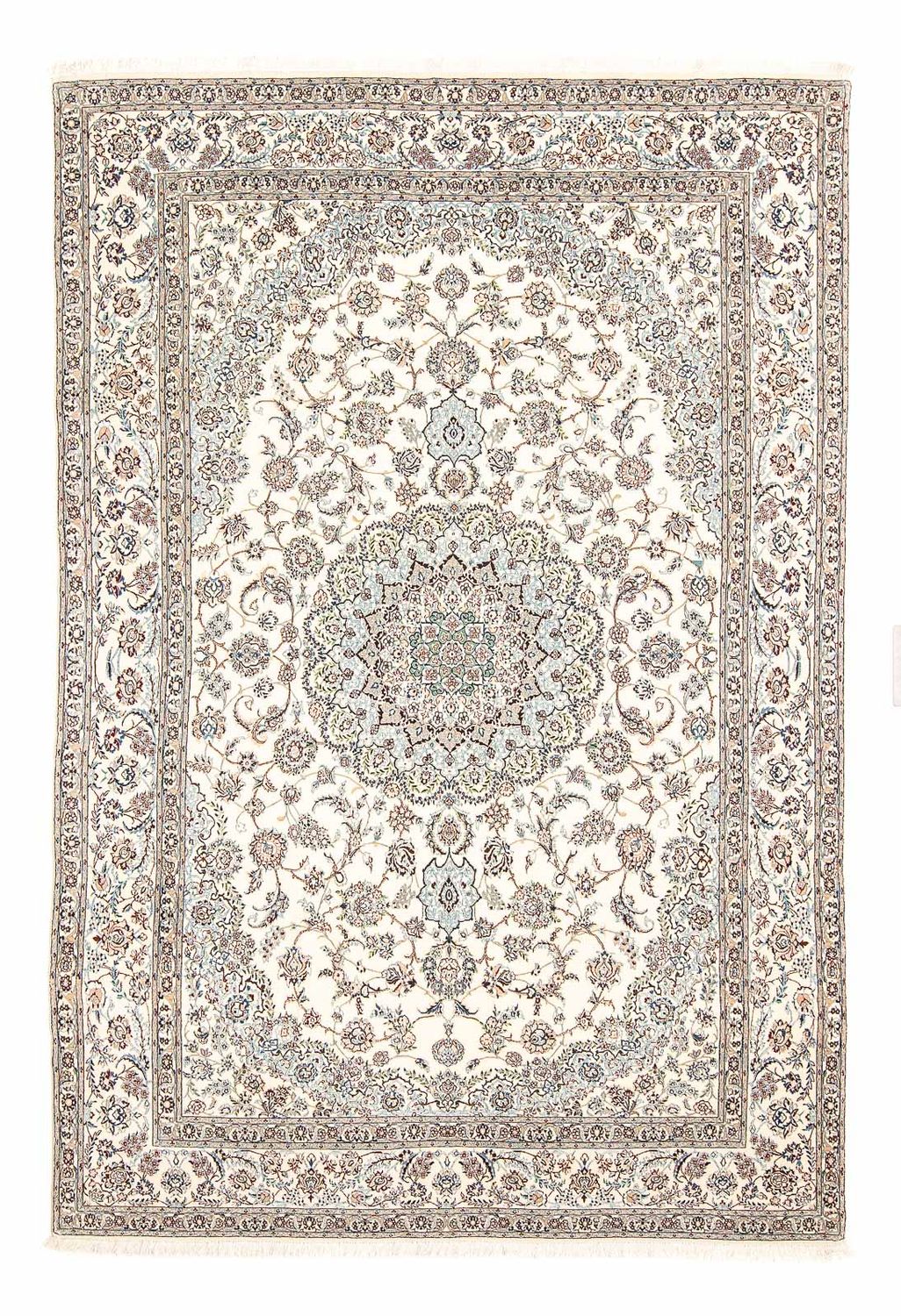 Persisk tæppe - Nain - Premium - 284 x 194 cm - beige