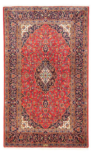 Persisk tæppe - Keshan - 224 x 140 cm - rød
