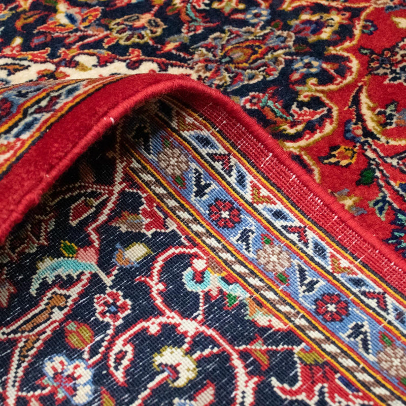 Persisk tæppe - Keshan - 224 x 140 cm - rød