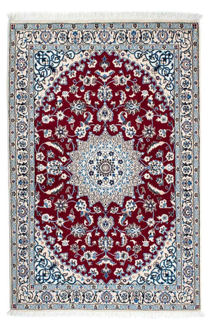 Persisk tæppe - Nain - Royal - 175 x 112 cm - mørkerød