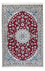 Persisk tæppe - Nain - Royal - 175 x 112 cm - mørkerød