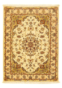 Persisk tæppe - Tabriz - Royal - 141 x 103 cm - beige