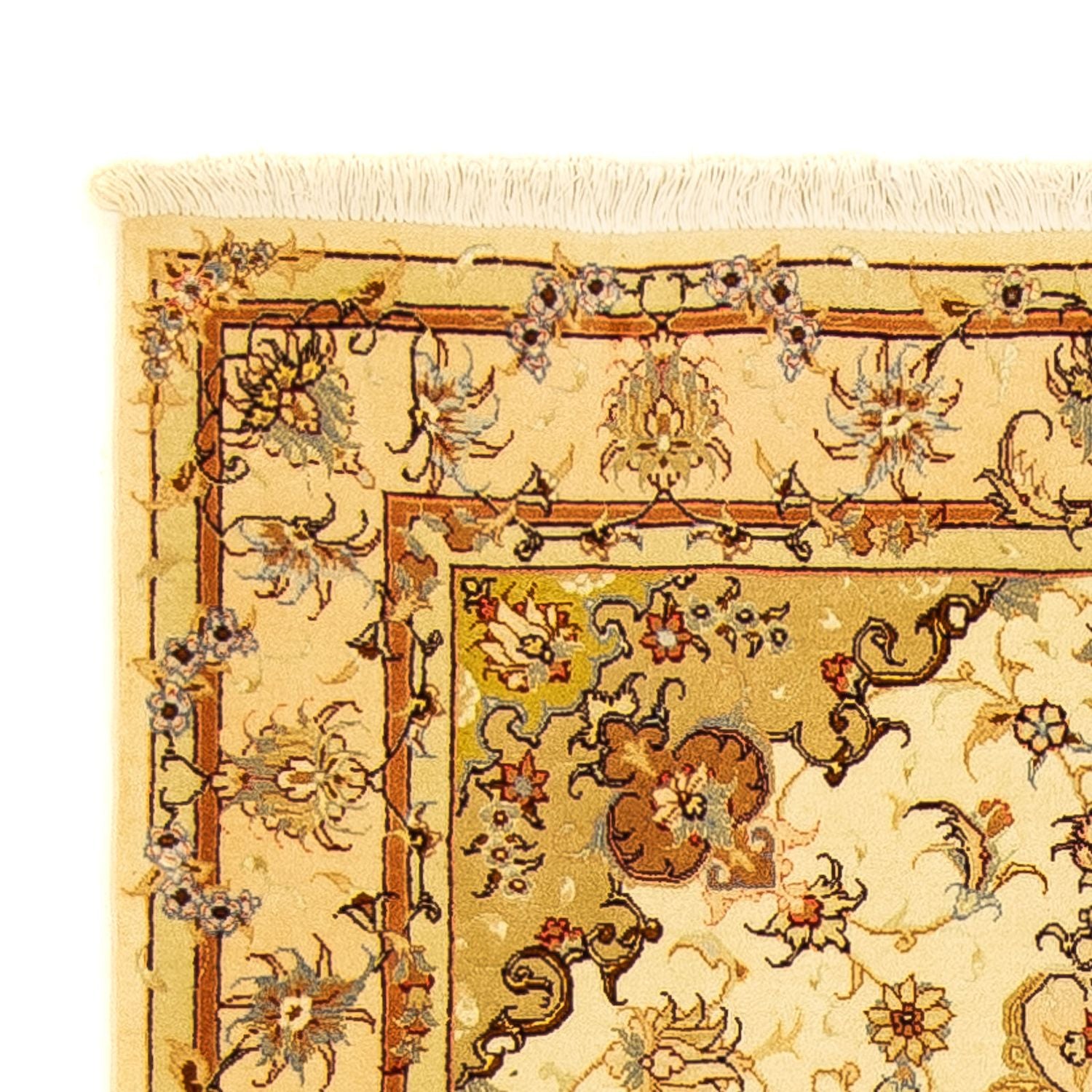 Persisk tæppe - Tabriz - Royal - 141 x 103 cm - beige