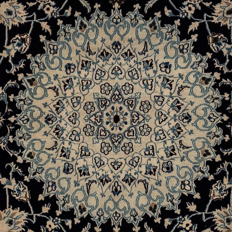 Persisk tæppe - Nain - Royal - 298 x 252 cm - sort