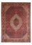Persisk tæppe - Bijar - 340 x 252 cm - lysrød