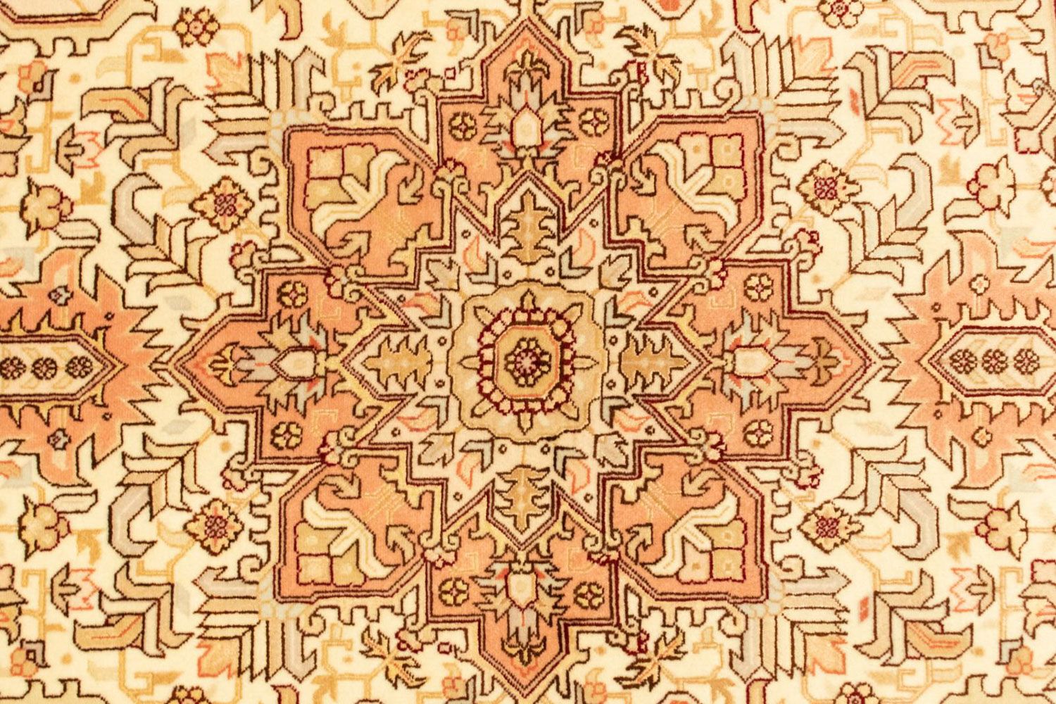 Persisk tæppe - Tabriz - Royal - 155 x 100 cm - beige