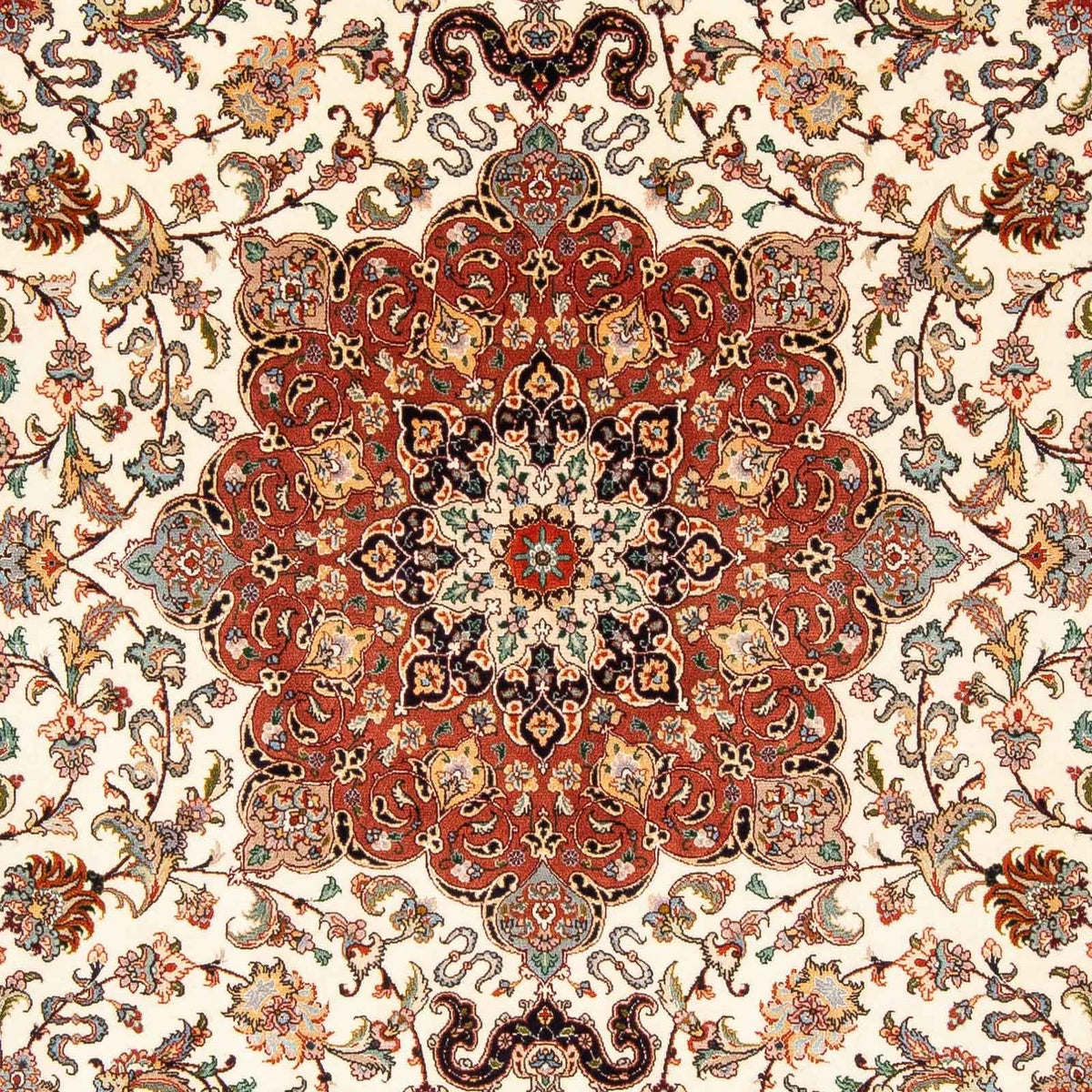Persisk tæppe - Tabriz - Royal - 303 x 201 cm - beige