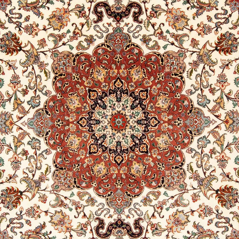 Persisk tæppe - Tabriz - Royal - 303 x 201 cm - beige
