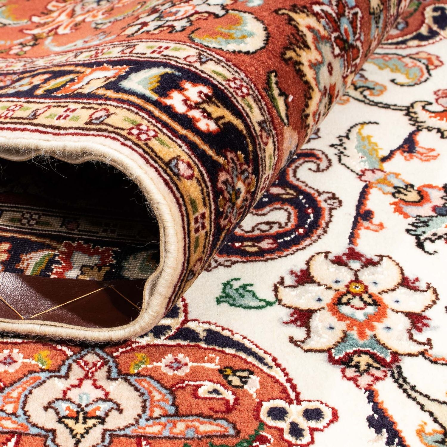 Persisk tæppe - Tabriz - Royal - 303 x 201 cm - beige