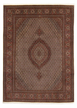 Persisk tæppe - Tabriz - 353 x 245 cm - brun