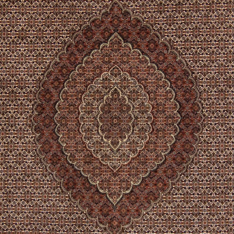 Persisk tæppe - Tabriz - 353 x 245 cm - brun
