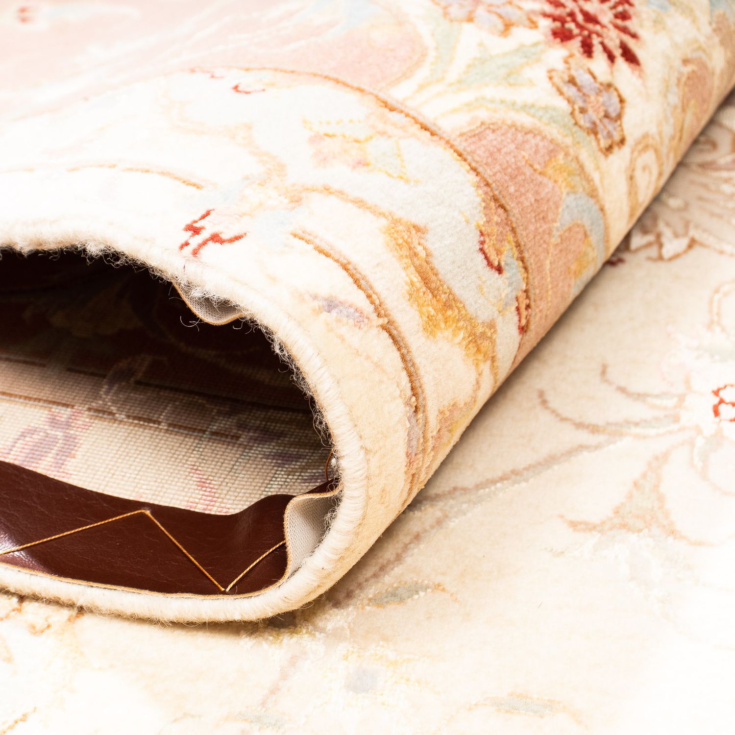 Persisk tæppe - Tabriz - Royal - 312 x 203 cm - beige