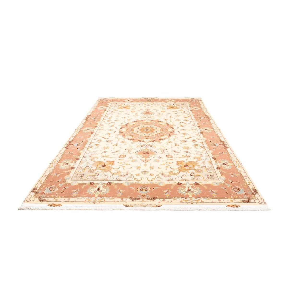 Persisk tæppe - Tabriz - Royal - 312 x 203 cm - beige