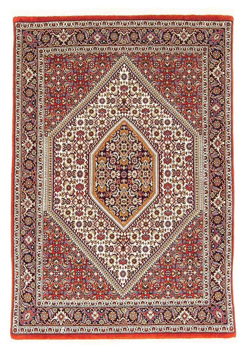 Persisk tæppe - Bijar - 150 x 104 cm - rød