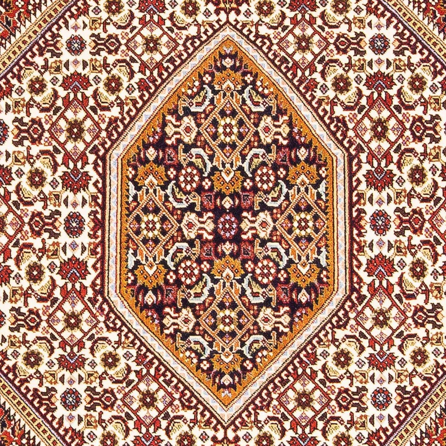 Persisk tæppe - Bijar - 150 x 104 cm - rød