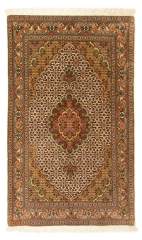 Persisk tæppe - Tabriz - Royal - 126 x 80 cm - beige