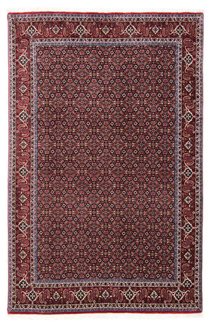 Persisk tæppe - Bijar - 250 x 168 cm - rød