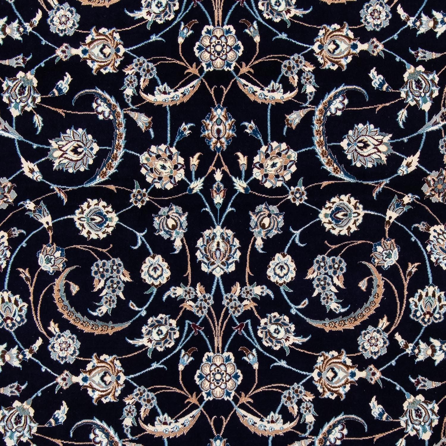 Persisk tæppe - Nain - Royal - 308 x 208 cm - sort