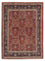Persisk tæppe - Classic - 230 x 179 cm - mørkerød