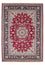 Persisk tæppe - Isfahan - Premium - 227 x 164 cm - mørkerød