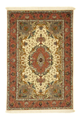 Persisk tæppe - Tabriz - Royal - 152 x 102 cm - beige