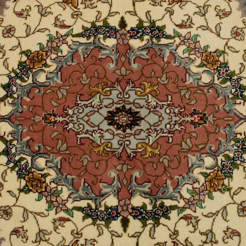 Persisk tæppe - Tabriz - Royal - 152 x 102 cm - beige