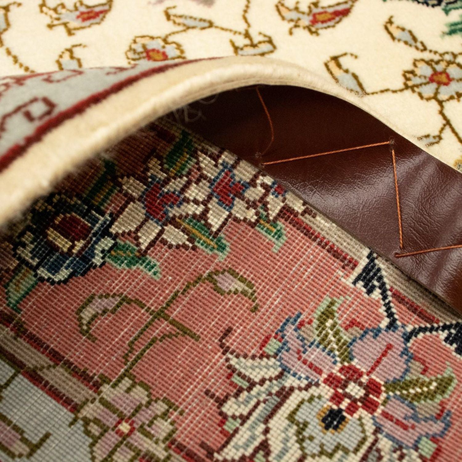 Persisk tæppe - Tabriz - Royal - 152 x 102 cm - beige